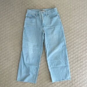 Madewell perfect vintage wide-leg crop Jean